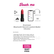 Lovense - Exomoon Bluetooth Secret Lipstick Bullet Vibrator [FEMALE VIBRATOR] [G SPOT VIBRATOR] [CLIT VIBRATOR]