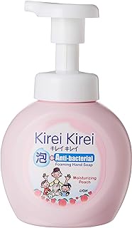 Kirei Kirei Anti-bacterial Foaming Hand Soap, Moisturizing Peach, 250ml