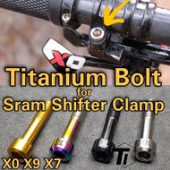 Titanium Sram MTB Trigger Shifter Clamp Bolt | X0 X9 X7 2006 - 2012 | Shifter Lever Trigger Clamp