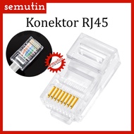 RJ45 Cat6 8P8C Connector RJ 45 Cat 6 Lan Connector/