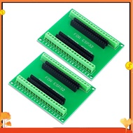 2Pcs ESP32 Breakout Board GPIO 1 Into 2 for 38PIN Narrow Version ESP32 ESP-WROOM-32 Microcontroller 