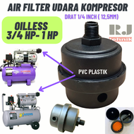 Filter Udara Kompresor Angin Oilless Silent Air Filter Compressor Lakoni Basic Fresco 075HP - 1HP