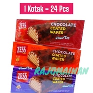 ZESS Chocolate Coated Wafer Biscuit 24 Pcs