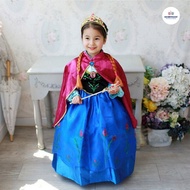 Anna FROZEN DRESS/ANNA FROZEN DRESS/Kids FROZEN COSTUME/Girls FROZEN COSTUME/PRINCESS ANNA COSTUME/A