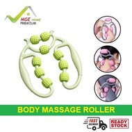 9 Wheels Massage Foam Roller Fitness Yoga Massage Roller Muscle Relaxer Hand Skinny Leg Massage Lean