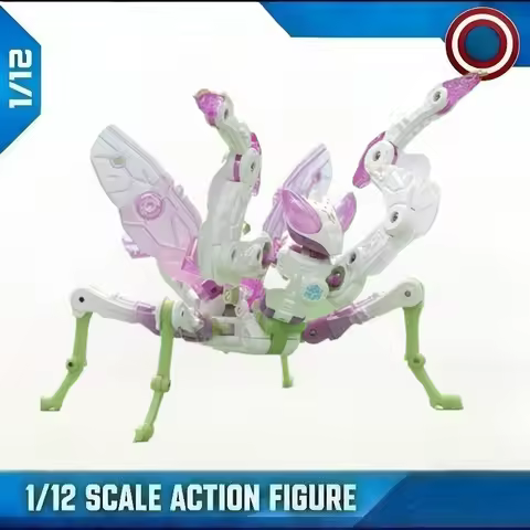 Original 52TOYS BEASTBOX BB-37LO LOTUS Mantis Deformation Robot Converting in Mecha and Cube Action 