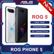 【Authentic】Spot Goods Original  Asus ROG Phone 5 [8+128] Global Version Snapdragon  888 16RAM+256G ROM Professional Gami