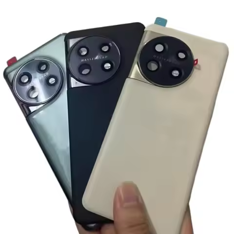 Back Glass Housing 6.7'' For OnePlus 11 5G Rear Back Battery Cover Door Shell Frame Case with Camera