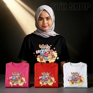 (Premium 230gsm) LBB & Macaron Baju-T, T-Shirt, Female/Male T-Shirt