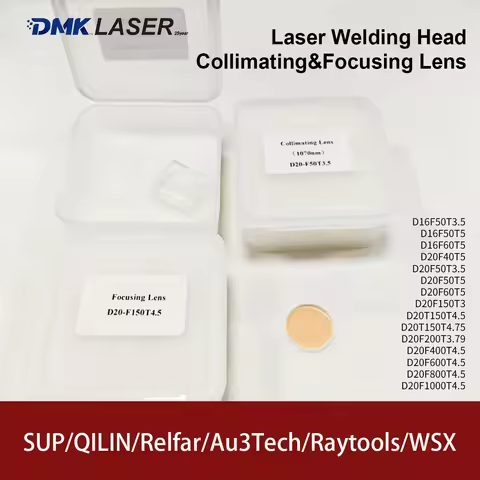 D20F150 Laser Welding Head Focusing Lens D16/D20F60 Collimating Lens Weld Gun Accessories For SUP QI