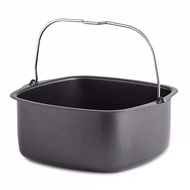 【New arrival】 18/22cm Non- Baking Mould Hot Air Fryer Baking Accessories Cake Baking Tray Basket Baking Dish Pan Air Fryer