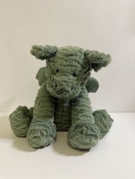正版Jellycat Fuddlewuddle Dragon 綠色小飛龍💚