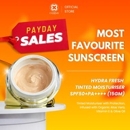 CHARMS Hydra Fresh Tinted Moisturiser for Face SPF50 15GM Sunscreen + Moisturizer + BB Cream