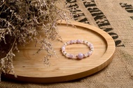 【神山晶礦】紫鋰輝粉晶月光手串/紫鋰輝/粉晶/月光