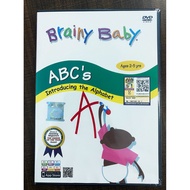 CHILDREN DVD BRAINY BABY ABC's *INTRODUCING THE ALPHABET* 2 ~ 5 YEARS
