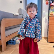 淺草振袖和服-訂製 嬰幼兒 寶寶 兒童 日本 和服 禮服 襯衫 彌月