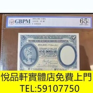1935年香港上海汇丰银行罗马兵头壹圆，舊錢幣 舊版人民幣 舊版港紙 港幣 銀紙 第一二三四套人民幣 中國人民銀行 渣打銀行 匯豐銀行 有利銀行 匯理銀行 印度新金山紙幣 民國鈔 紀念鈔 連體炮筒鈔 