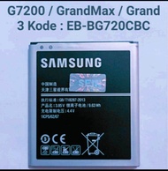 Baterai Batre Samsung Galaxy Grand Max G7200 G720 Grand 3 Original Battrey