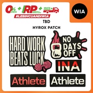 WIA TBD HYROX PATCH