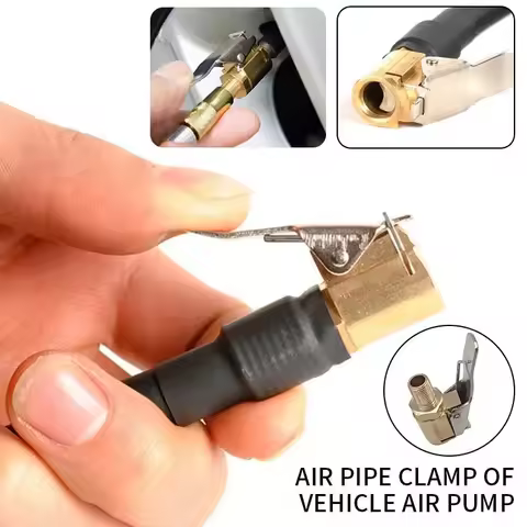 Tire Pump Nozzle Car Iatable Quick Connector Air Pump Thread Nozzle Car Tire Inflator Compressor Def