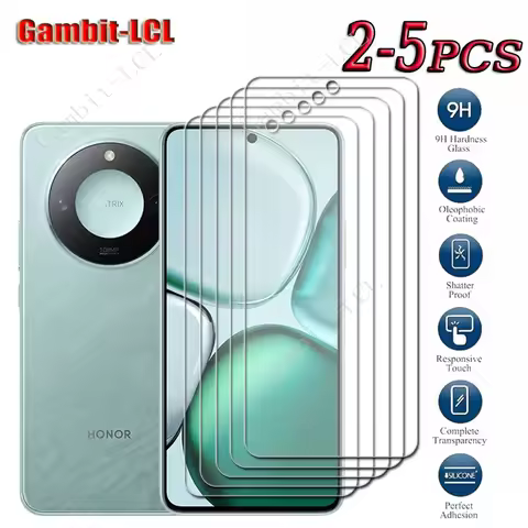 2-5PCS 9H HD Tempered Glass For Honor 400 Smart 6.8" Honor400Smart 400Smart X9c X9cSmart Screen Prot