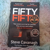 PRELOVED AUTHENTIC BOOK | Fifty Fifty by Steve Cavanagh | Paperback Legal Thriller