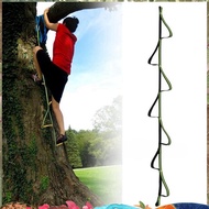 Rise Rope Ladder Rock Climbing 7 Rings Four-Step Etrier Ascending Sling Mountain Deck Foot Pedal