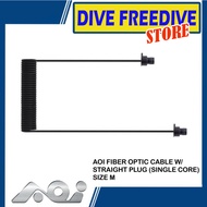 FOC-PS1-CM2 Fiber Optic AOI Optical Cable With Straight Plug Single Core Optical Cable Flash Strobe 