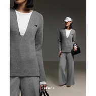 ECINOS - Sloan Deep V-Neck Oversized Sweater Cardigan | WOMEN'S CLOTHES | WOMEN'S TOPS