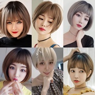 READY STOCK PREMIUM WIG SHORT HAIR WIG RAMBUT PALSU PENDEK BR8 假发 chemo wig