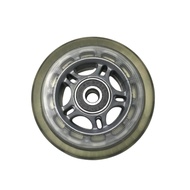 4" Transparent PU Scooter Wheels Only Wheels
