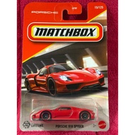 Matchbox - Porsche 918 Spyder