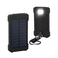 20000mAh 50000mAh Solar Power Bank original asli robot awet tahan lama fast charging Charger USB Por