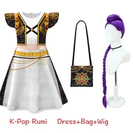 วันฮาโลวีน kpop demon hunters cosplay Zoey Rumi Mira ชุดแฟนซี Halloween costume ชุดฮาโลวีน คอสเพลย์