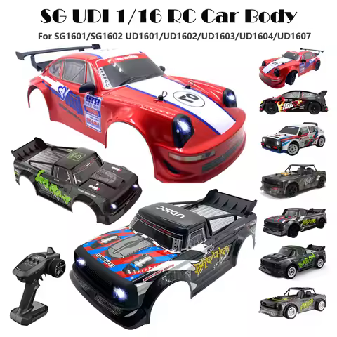 UDIRC UD1601 UD1602 1603 1604 1607 SG1603 SG1604 RC Car Accessories Body Assembly Transmitter For UD