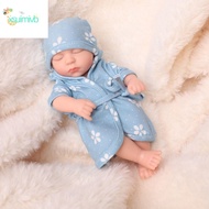 ชุดนอนตุ๊กตาเด็กทารกซิลิโคนเนื้อนุ่ม XSUIMI ของขวัญวันเกิดเด็กผู้หญิงตุ๊กตาเด็กเกิดใหม่ตุ๊กตาของเล่นซิลิโคนขนาดเล็กตุ๊กตาเด็กหัดเดินเด็กวัยหัดเดิน