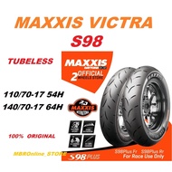 MAXXIS VICTRA S98 140/70-17 110/70-17 TYRE TUBELESS MAXXIS VICTRA  S98 F1