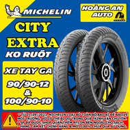 (Cặp MICHELIN CITY EXTRA - HONDA LEAD) Vỏ lốp xe Michelin City Extra cho Honda Lead trước 90/90-12 v