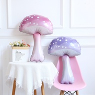 1pcs New Pink Purple Mushroom Balloon Birthday Wedding Party Scene Decoration Balloon Birthday Decor