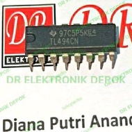 IC TL494CN PWM Controller Original TL494 TL 494 494CN Baru Asli