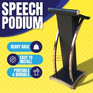 Rostrum Podium Pentas Speaker Stage Reception Lecture Hall Table Host Speech Talk Emcee Desk Meja Uc