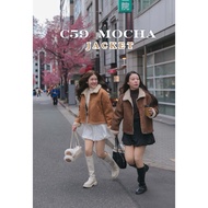 C59 Mocha Jacket (Leather With Fur Lining)