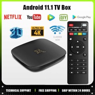 TV Box  Ram8GB+Rom128GB Wifi Android 11.1 8K/HD TV BOX รองรับ Disney hotstar YouTube Netflix กล่องแอนดรอยbox ﻿