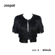 Jaspal เสื้อแขนสั้นระบายพู่