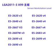 Xeon E5 2620 2640 2667 2687W 2690 2699 2683 v3/v4 Series CPU Server/Workstation Intel LGA2011-3 Proc