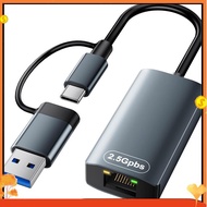 USB LAN Adapter 1000M USB-C Ethernet RJ45 Gigabit Network Adapter Network Adapter