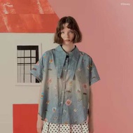 💙🐾New+พร้อมส่ง💙🐾เสื้อเชิ๊ตปกยาวยีนส์ แบรน Endless♾️holiday🐾Lady and the Tramp💙คอลใหม่ ใส่สวย ผ้าดี ใ