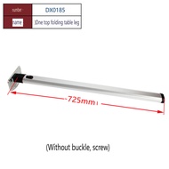 โต๊ะ RV แบบถอดได้พร้อมที่ยึด Kaki Kaki Meja อะลูมินัมอัลลอย