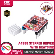 A4988 Stepper Motor Driver + Heatsink – CNC 3D Printer and Arduino Stepper Motor Control Module