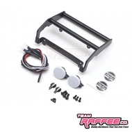 Team Raffee Co. TRC/302530BK CNC Aluminum Front Bumper with LED for Ford Bronco Black Traxxas TRX4 T